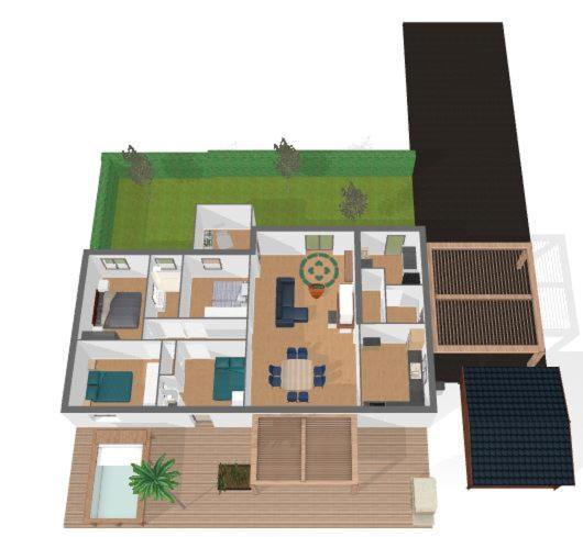 Belle Villa Avec Piscine Classee 3 Etoiles Ла-Фот-сюр-Мер Экстерьер фото
